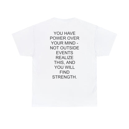 POWER OVER THE MIND - Short Sleeve Tee