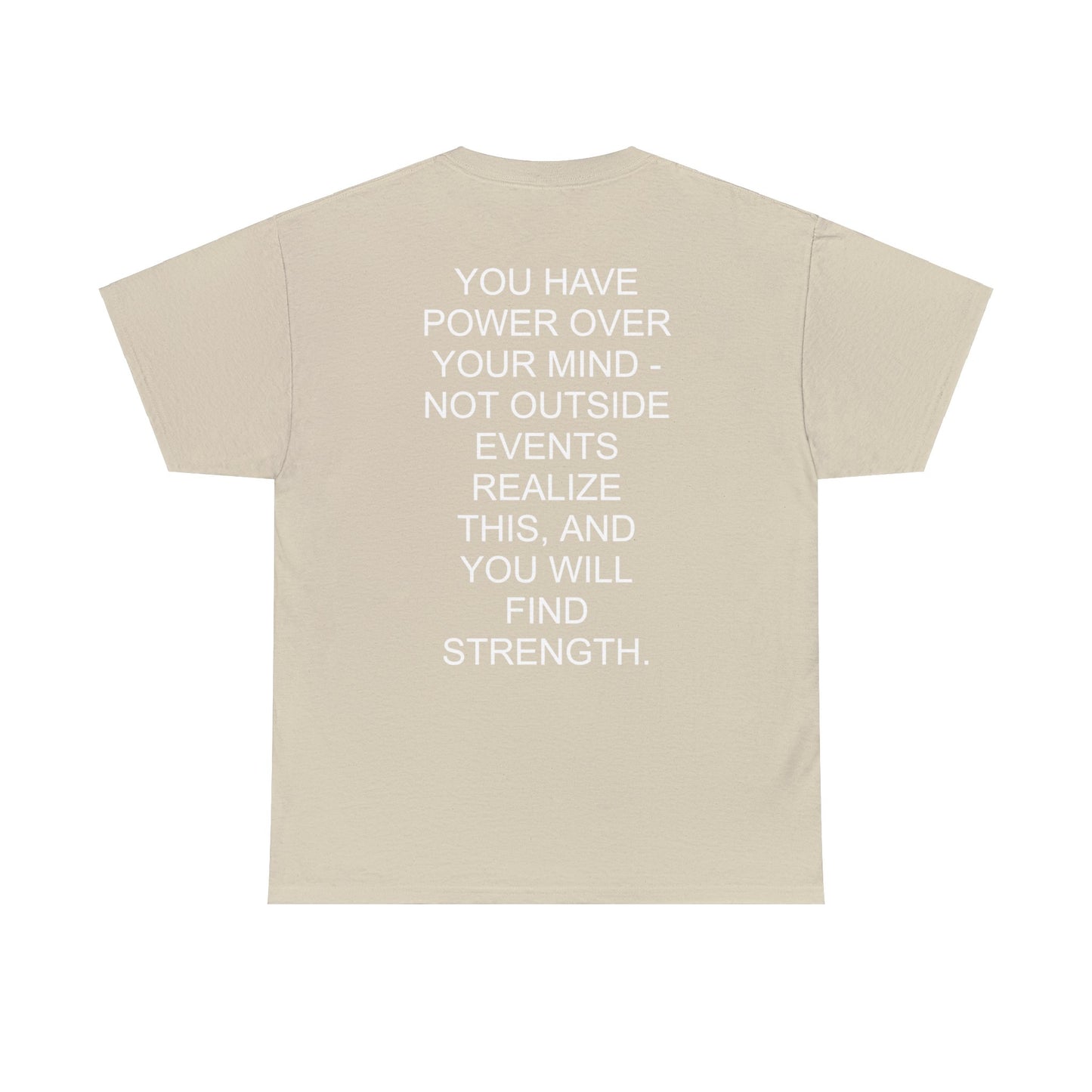 POWER OVER THE MIND - Short Sleeve Tee